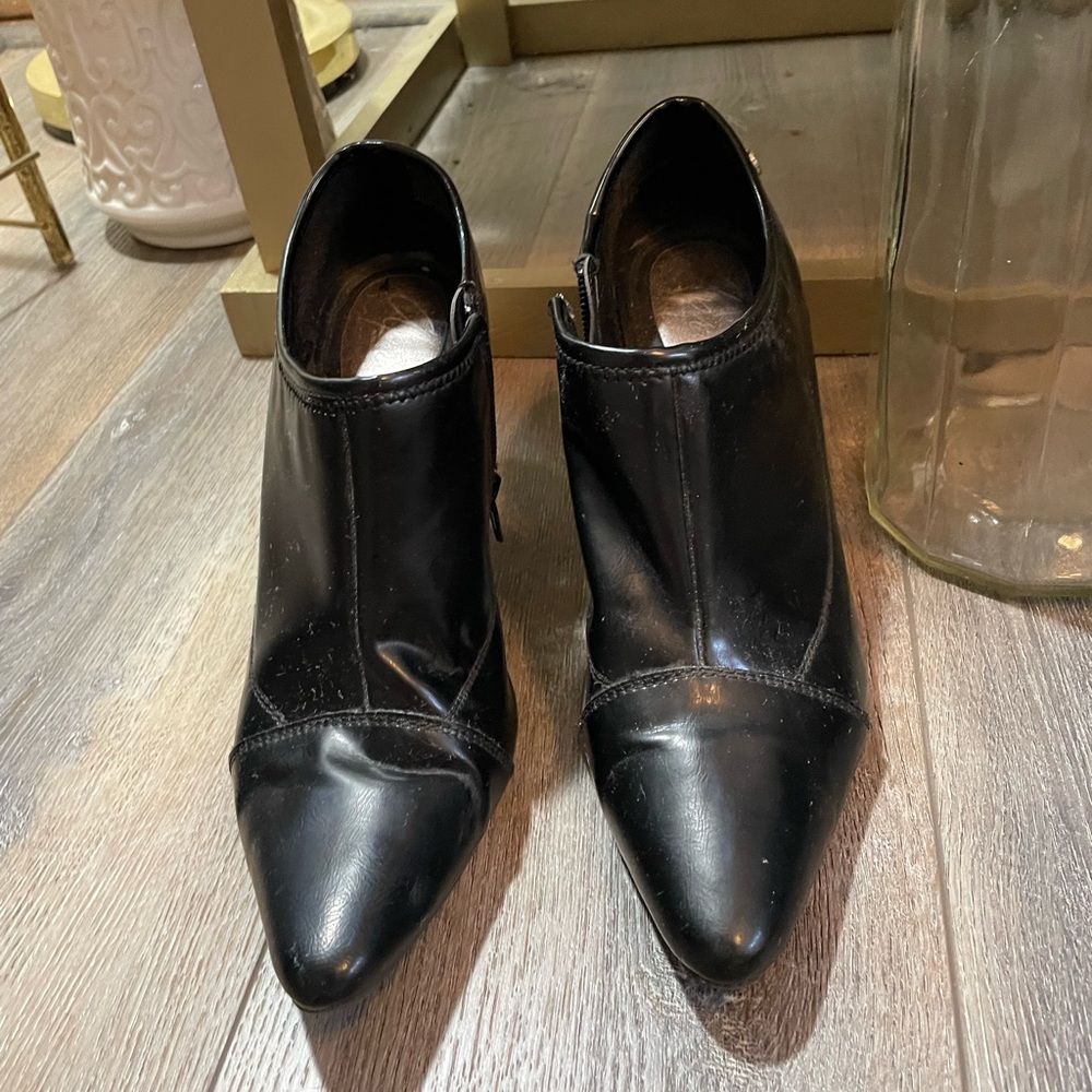 Apri Black Moto Booties
